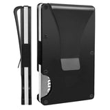 Tarjetero Metálico Rfid Con Clip Para Billetes