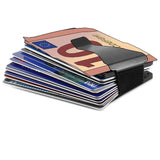 Tarjetero Metálico Rfid Con Clip Para Billetes