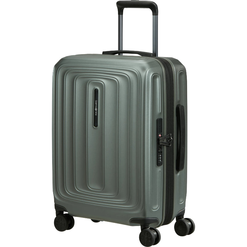 Maleta de cabina Samsonite 2Wander 55x40x20 cm rígida Matt Sage Khaki – vista tres cuartos