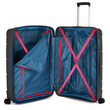 Maleta Mediana Expandible Roncato Modo Starlight – Negro