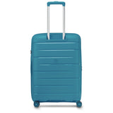 Maleta Mediana Expandible Roncato Modo Starlight – Turquesa