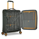 Maleta Mediana Roncato Norway 4 Ruedas – Verde Naranja