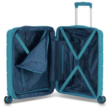 Maleta Mediana Expandible Roncato Modo Starlight – Turquesa