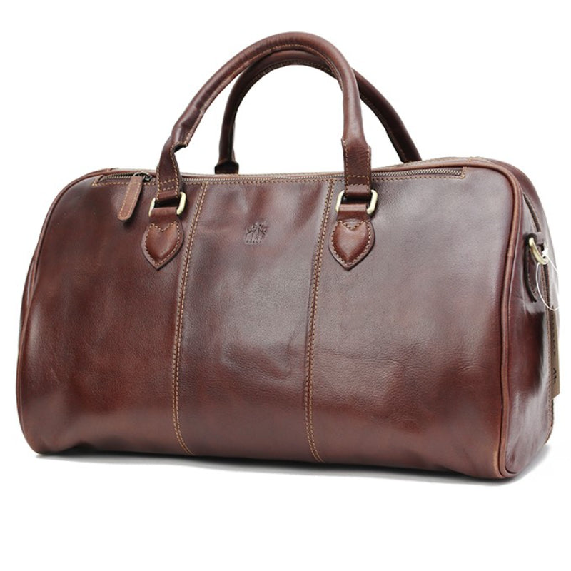 Bolsa De Viaje Vintage Piel Rosme 6166
