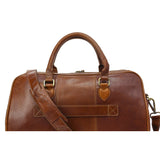 Bolsa De Viaje Vintage Piel Rosme 6166