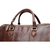 Bolsa De Viaje Vintage Piel Rosme 6166
