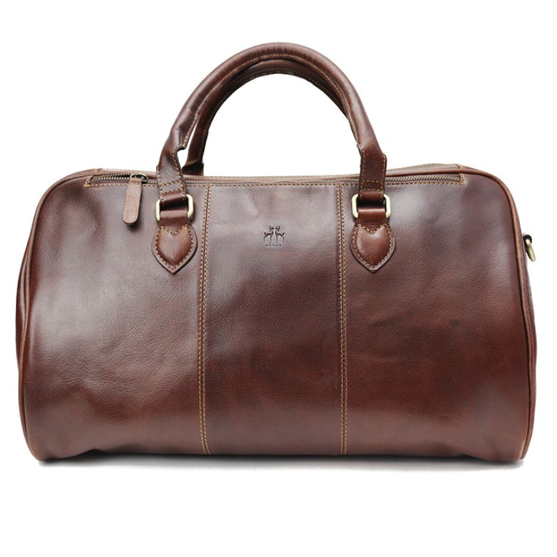 Bolsa De Viaje Vintage Piel Rosme 6166
