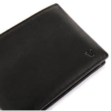 Billetera Tarjetero con Monedero Roncato Piel – Negro