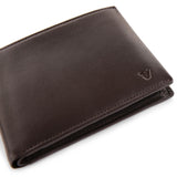 Billetera Tarjetero con Monedero Roncato Piel – Marron