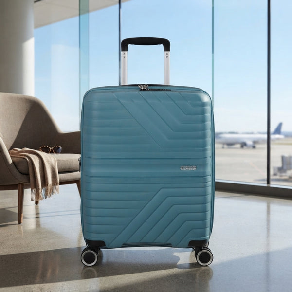 Maleta Cabina American Tourister Flytwist 55x40x20 cm Rígida Expandible TSA 4 Ruedas