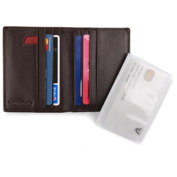 PORTA TARJETAS DE CREDITO RONCATO PIEL